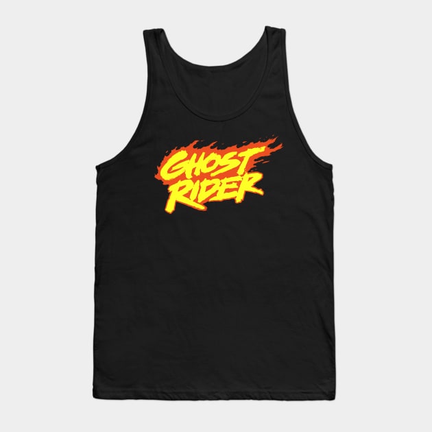 Ghost Rider logo Tank Top by OniSide